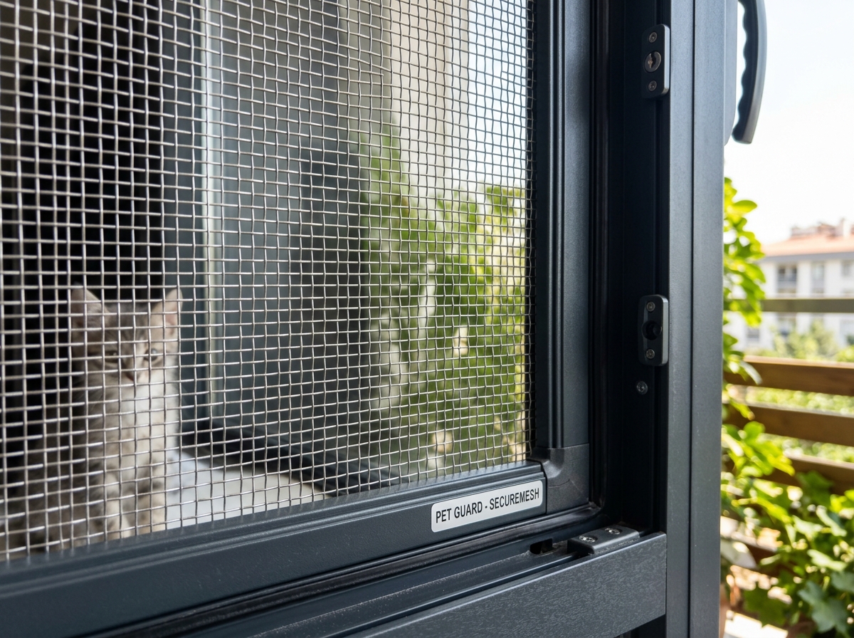 Çelik Telli Evcil Hayvan (Kedi) Güvenlik Sinekliği